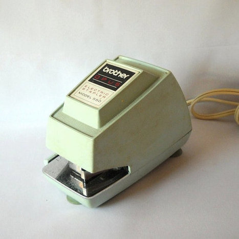 vintage electric stapler