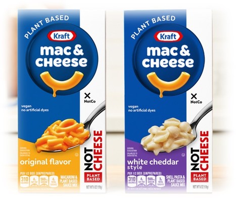Kraft Heinz & NotCo lancent Kraft NotMac&Cheese, 1er macaroni au fromage à base de plantes | Lait de Normandie... et d'ailleurs | Scoop.it