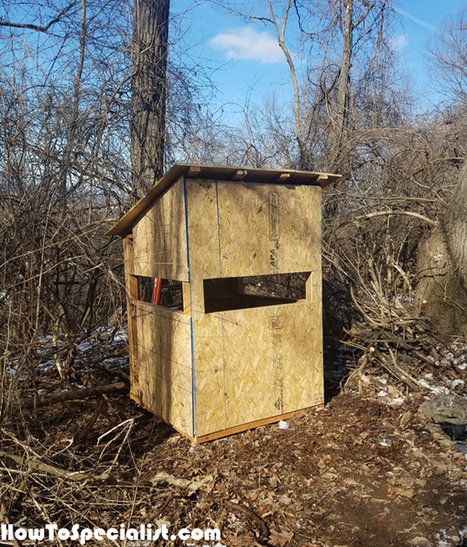 DIY 5x5 Deer Blind | HowToSpecialist - How to Build, Step by Step DIY Plans | Garden Plans | Scoop.it