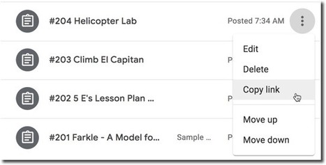 Google Classroom Copy Link Technology In Edu