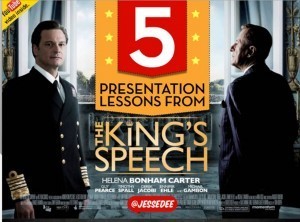 Five Presentation Tips from The King’s Speech | Communicate...and how! | Scoop.it