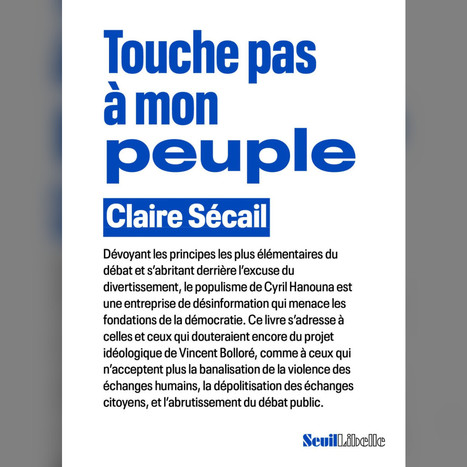 "Avec Cyril Hanouna, il s’agit pour Bolloré d’imposer un modèle", estime Claire Sécail, historienne des médias | DocPresseESJ | Scoop.it