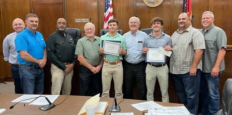Duncan & Walker Recognized @ BOS Meeting 2025 MAS Scholarship winners - MageeNews.com | Industry 411 - Waste Management | Scoop.it