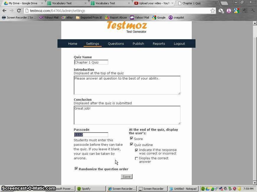 Testmoz Developing Digital Learning Material - 