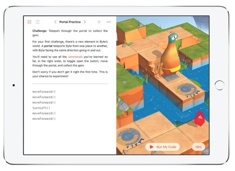 We Played Apple's New Game That Teaches Kids How To Code | Educational iPad User Group | Scoop.it