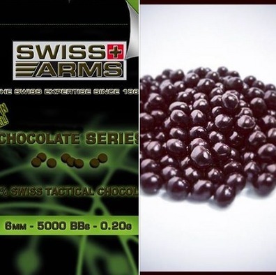 CHOCOLATE BBS ! Wait, what ? - Cybergun & Swiss Arms on FACEBOOK | Thumpy's 3D House of Airsoft™ @ Scoop.it | Scoop.it
