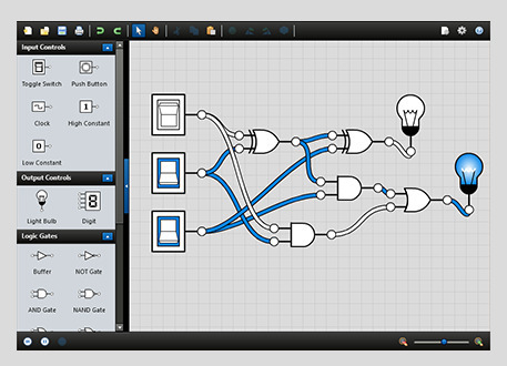 Logicly - A logic circuit simulator for Windows and macOS - logic gates, flip-flops, computer architecture, electronics, integrated circuits | tecno4 | Scoop.it