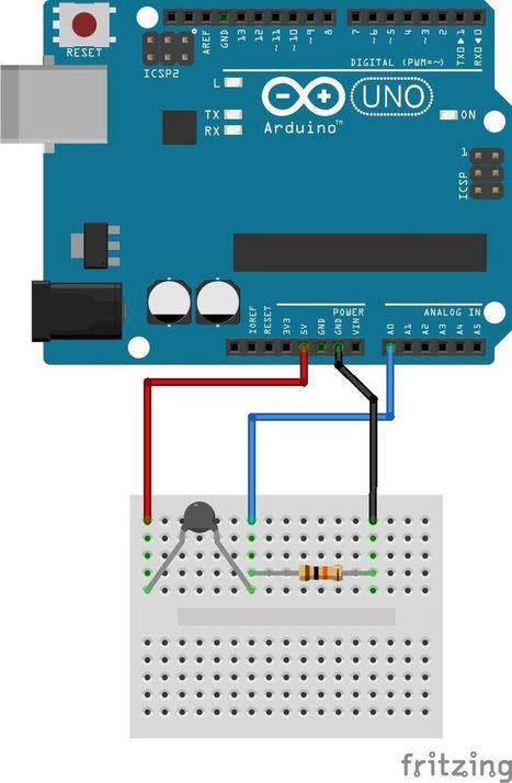 Termistor NTC con Arduino como sensor de temperatura | TECNOLOGÍA_aal66 | Scoop.it