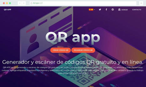 QR App: herramienta web para crear y escanear códigos QR gratis | TIC & Educación | Scoop.it