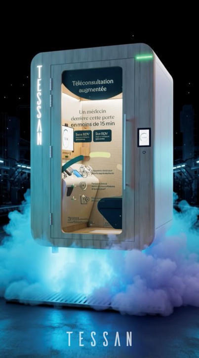 T&eacute;l&eacute;consultation : la cabine Premium Tessan arrive en pharmacie #TESSAN #T&eacute;l&eacute;m&eacute;decine #Pharmacie | Maison de Sant&eacute; | Scoop.it
