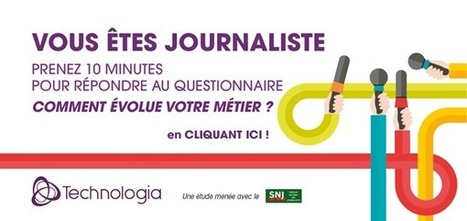 Vous &ecirc;tes #Journaliste : r&eacute;pondez &agrave; l'enqu&ecirc;te "Comment &eacute;volue votre m&eacute;tier ?" | Presse Design et Emploi D&eacute;vt Durable | Scoop.it