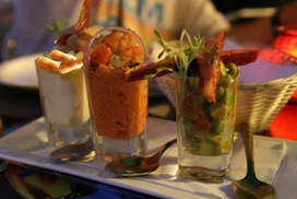 Recette de verrines de crevettes à la crème d'avocats, ciboulette - sans gluten | Cuisine du monde | Scoop.it
