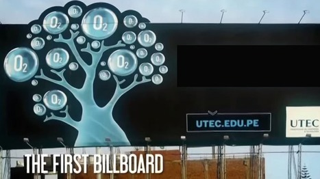Amazing Billboard that literally eats Air Pollution | MarketingHits | Scoop.it