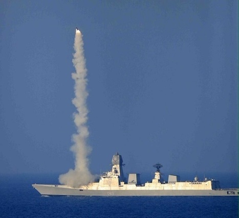 Le nouveau destroyer indien INS Kolkata (Projet 15A) a testé avec succès un missile de croisière BrahMos | Newsletter navale | Scoop.it