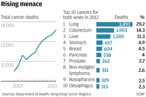 Hong Kong’s Cancer Rates Increased by 27% | Cancer - Advances, Knowledge, Integrative & Holistic Treatments | Scoop.it