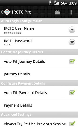IRCTC PRO ANDROID APP ~ Grease n Gasoline | Cars | Motorcycles | Gadgets | Scoop.it