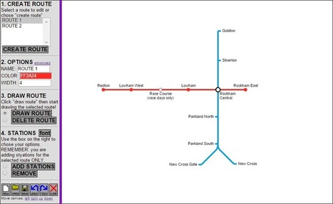 Metro Map Creator | Geography | EDUcation | Creativity | Rapid eLearning | Scoop.it