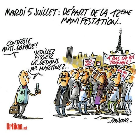 Manif Loi Travail du 05/07/2016 en France | Actualités France | Scoop.it
