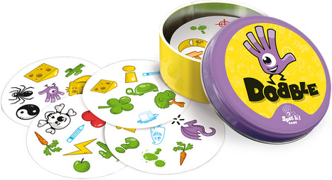 Jeu – Le « Dobble » adapté au réinvestissement du vocabulaire de l’école – B1 – | FLEursdeFLE | Scoop.it