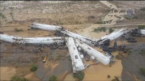 Australie: un train transportant 200.000 litres d'acide sulfurique d&eacute;raille / www.bfmtv.com du 28.12.2015 | Pollution accidentelle des eaux (+ d&eacute;chets plastiques) | Scoop.it