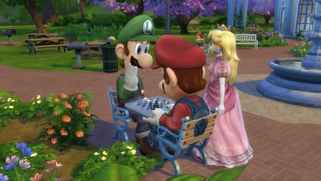Play as Mario, Luigi, Princess Peach, Goomba & King Boo << SimsVIP | Les Sims | Scoop.it