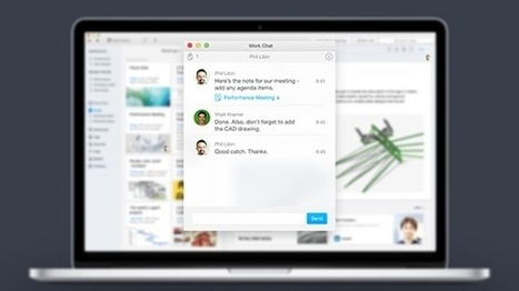 Evernote ajoute une fonction collaborative avec Work Chat - ICTjournal | Going social | Scoop.it