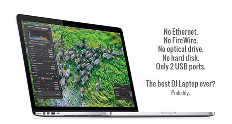 Apple Retina Macbook Pro - the new DJ standard? - DJWORX | G-Tips: Digital Dj | Scoop.it