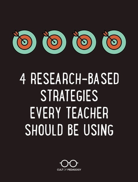 Four Research-Based Strategies Every Teacher Should be Using by JENNIFER GONZALEZ | Education 2.0 & 3.0 | Scoop.it