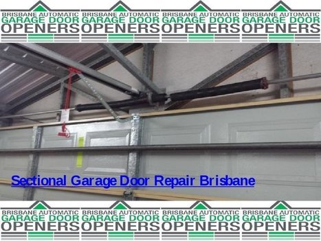 Sectional Garage Door Repair Brisbane Garage