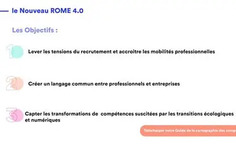 ROME 4.0 - Pr&eacute;sentation France Travail | Veille emplois & m&eacute;tiers | Scoop.it