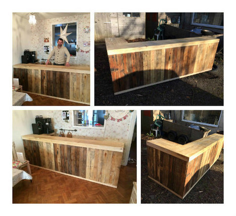 Pallet Counter/Bar | 1001 Pallets ideas ! | Scoop.it
