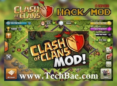 clash of clans unlimited gems mod apk free download android