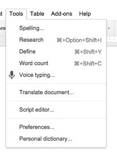 Use Google Docs for Voice Typing and for transcribing! (@joycevalenza) | iGeneration - 21st Century Education (Pedagogy & Digital Innovation) | Scoop.it