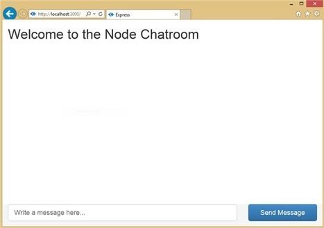Build a Node.js-powered Chatroom Web App: Chatroom UI with Bootstrap | Bonnes Pratiques Web & Cloud | Scoop.it