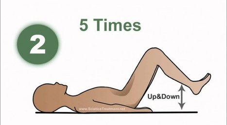 The Best Exercises To Relieve Sciatica Nerve Pain & Heal Sciatica (Video): Recommended by: Dr Alex Jimenez | Sciatica "The Scourge & The Treatments" | Scoop.it