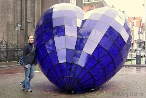 Blue Heart by Marcel Smink | Art Installations, Sculpture, Contemporary Art | Scoop.it