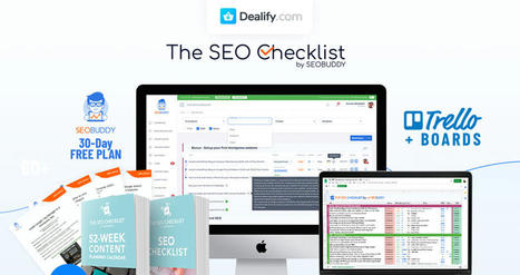 #SEOBuddy #SEOChecklist-#LifetimeDeal - $49.#Dealify Exclusive Deal.Get the #SEObundle by SEOBuddy that includes 102-Point SEO Checklist, 60+ SOPs, SEO Checklist #eBook, & 52-Weeks Content Strategy... | Starting a online business entrepreneurship.Build Your Business Successfully With Our Best Partners And Marketing Tools.The Easiest Way To Start A Profitable Home Business! | Scoop.it