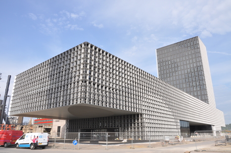 Facade of the University of Luxembourg, House of Knowledge, Esch sur Alzette, Luxembourg | Architecture on the world | Scoop.it