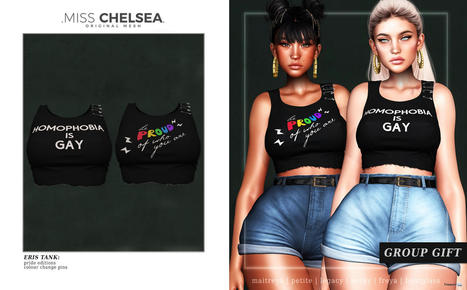 Eris Tank Pride Edition June 2021 Group Gift by Miss Chelsea | Teleport Hub - Second Life Freebies | Second Life Freebies | Scoop.it