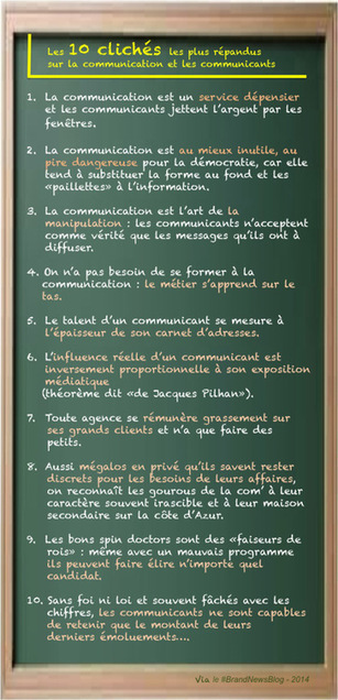 Storytelling d'été (1) : les préjugés sur la com et les communicants | Information, communication et stratégie | Scoop.it