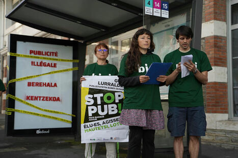 Bizi! exige le retrait immédiat de 16 panneaux publicitaires illégaux à Hendaye – | BABinfo Pays Basque | Scoop.it