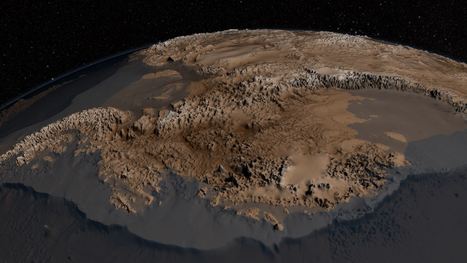En vidéo : la Nasa révèle la topographie cachée de l'Antarctique | Tout le web | Scoop.it
