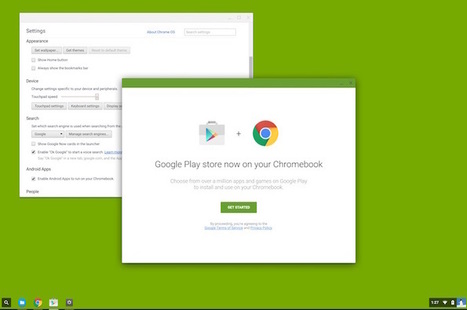 Le Google Play Store va arriver sur Chome OS, et donc tous les Chromebooks | Freewares | Scoop.it