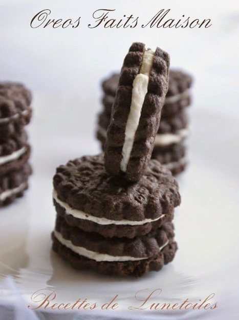 Biscuit oreo fait maison - Amour de cuisine | Petits gateaux, gateaux algeriens et gateau arabe | Scoop.it
