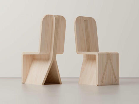 The Slot Chair: Where Scandinavian Elegance Meets Engineering Ingenuity - Yanko Design | Découvrir, se former et faire | Scoop.it