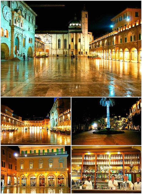 Ascoli Piceno Le Marche by night | Good Things From Italy - Le Cose Buone d'Italia | Scoop.it
