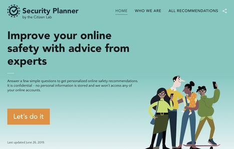 Security Planner | Distance Learning, mLearning, Digital Education, Technology | Scoop.it