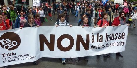 Marée humaine à Montréal en soutien au conflit étudiant | rushes infos | Scoop.it