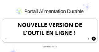Portail de l'Alimentation Durable : un agent IA au service des transitions agricoles et alimentaires - Solagro | Pour innover en agriculture | Scoop.it