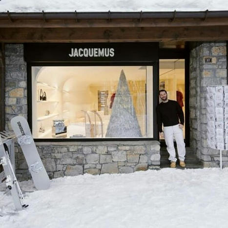 Jacquemus inaugure un pop-up store et une patinoire à Courchevel | Pop-up stores | Scoop.it